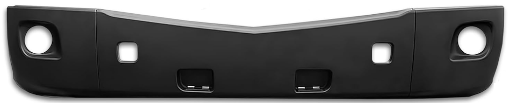 PETERBILT 579 2013-2021 COMPLETE PLASTIC BUMPER ASSY W/ FOG LIGHT HOLES ...